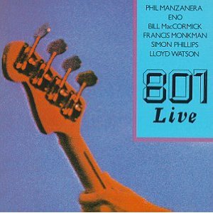 801 Live - Album Cover
